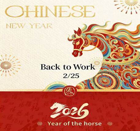 Back to Work After Chinese New Year Holiday